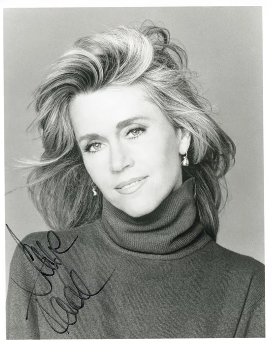 Jane Fonda autograph