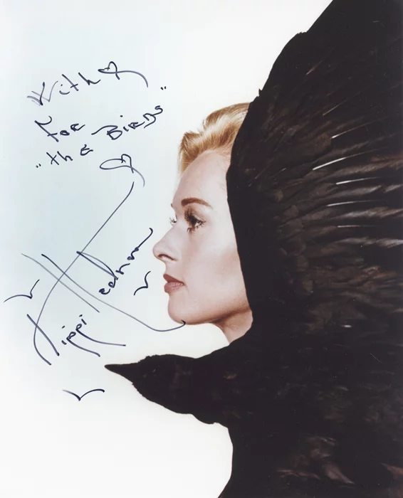 Tippi Hedren autograph
