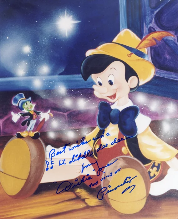 Dickie Jones autograph