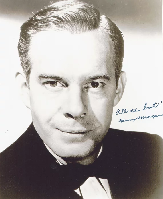 Harry Morgan autograph