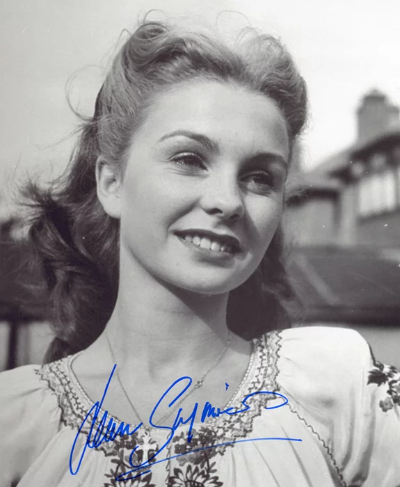 Jean Simmons autograph