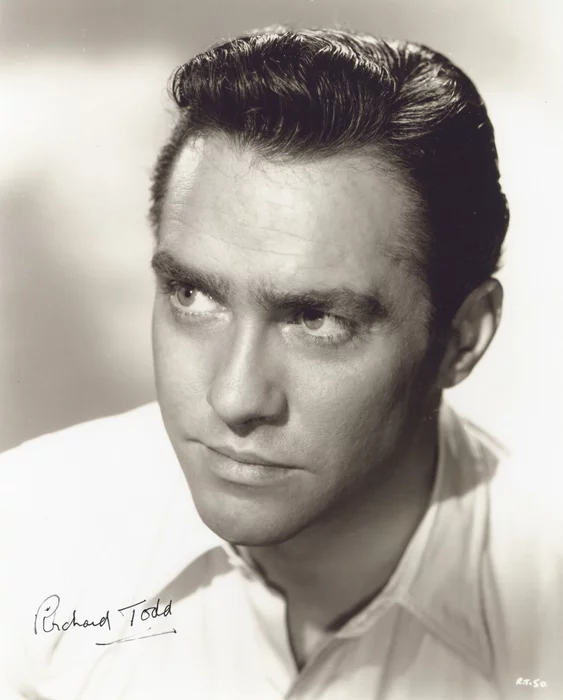 Richard Todd autograph