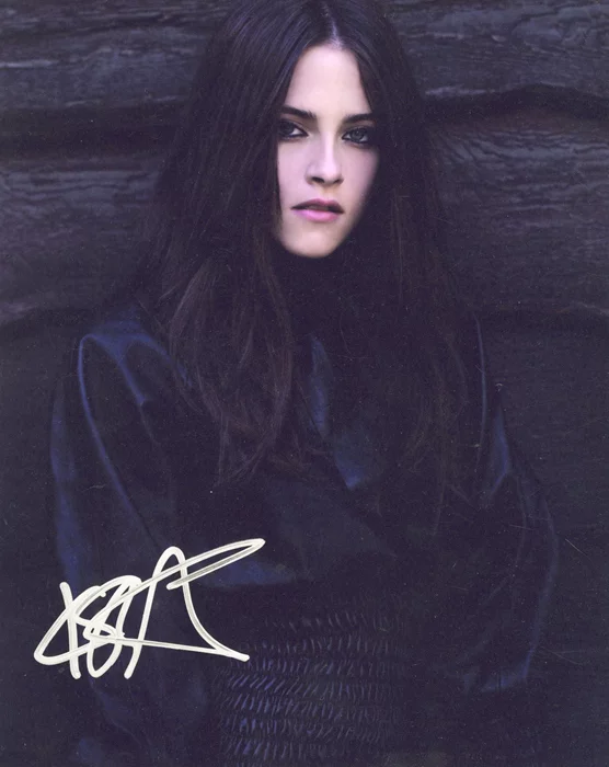 Kristen Stewart autograph