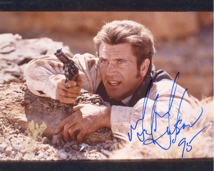Mel Gibson autograph