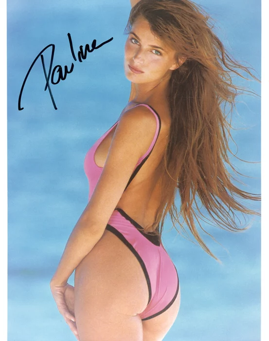 Paulina Porizkova autograph