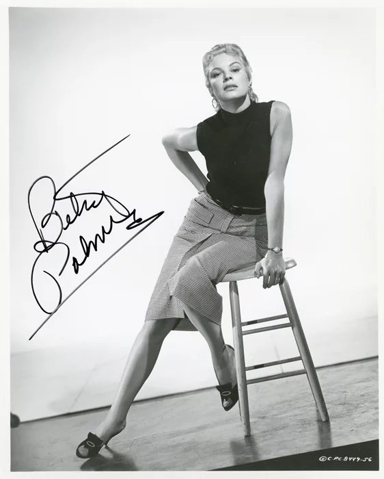 Betsy Palmer autograph