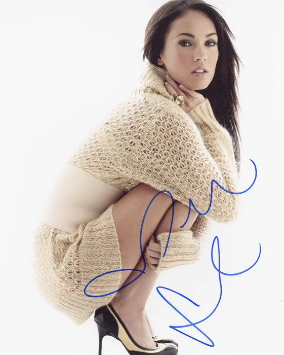 Megan Fox autograph