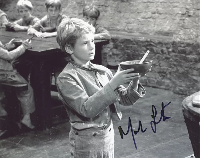 Mark Lester autograph