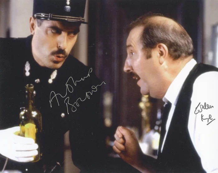 'Allo 'Allo! autograph