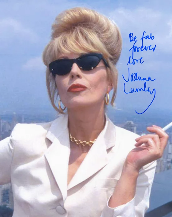 Joanna Lumley autograph