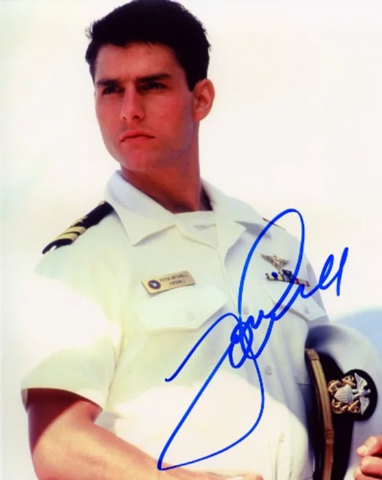 Tom Cruise autograph