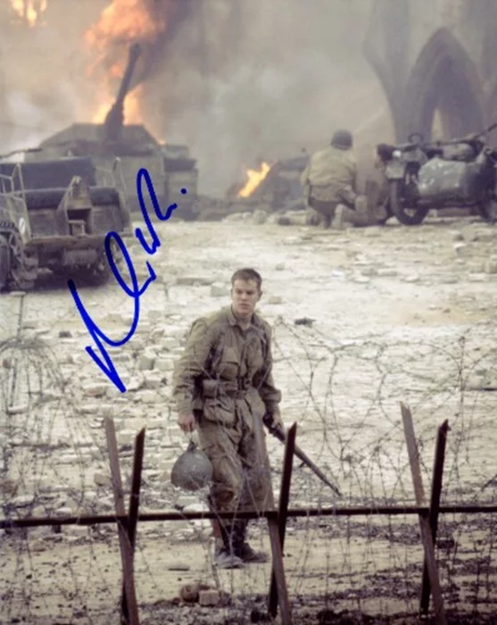 Matt Damon autograph