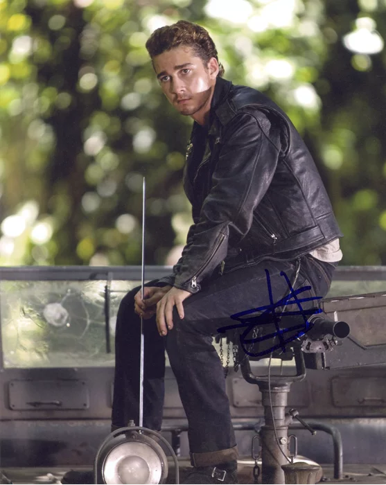 Shia LaBeouf autograph