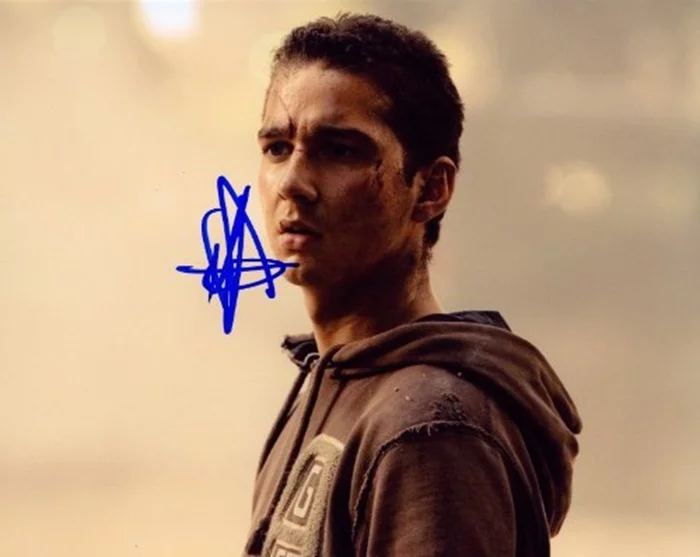 Shia LaBeouf autograph