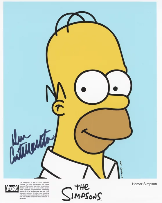 Dan Castellaneta autograph