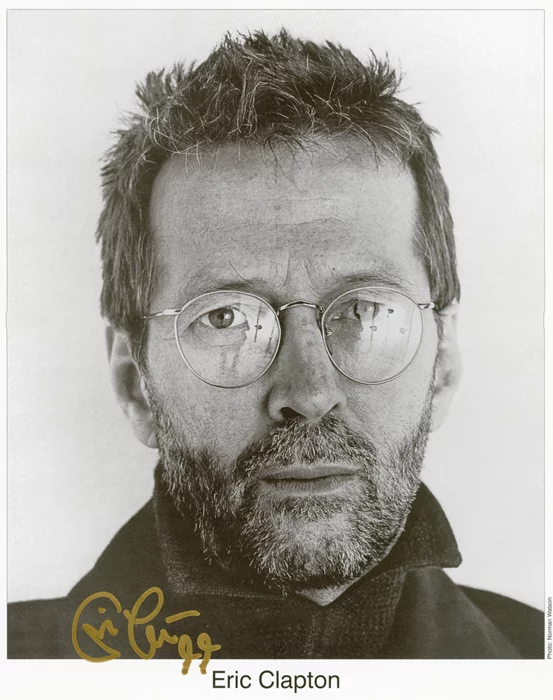 Eric Clapton autograph