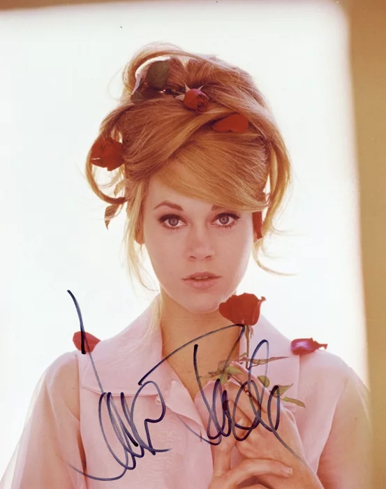 Jane Fonda autograph