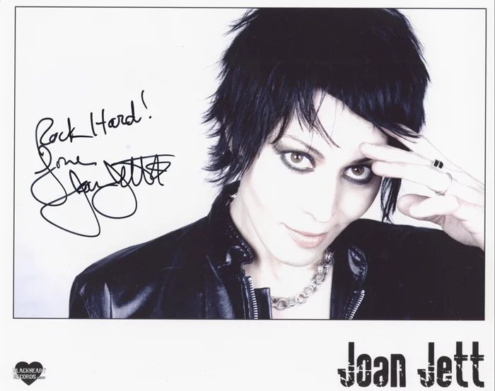 Joan Jett autograph