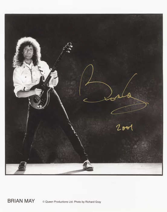 Brian May autograph