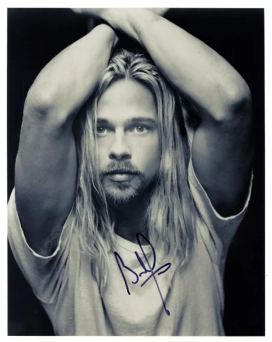 Brad Pitt autograph