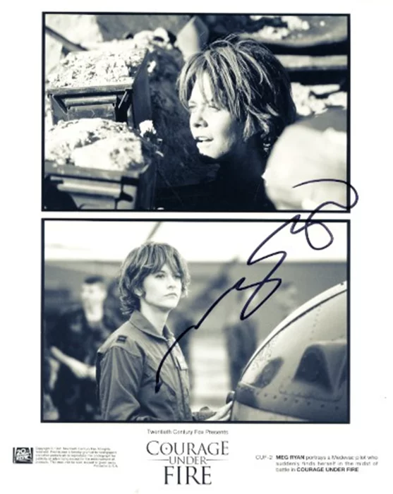 Meg Ryan autograph