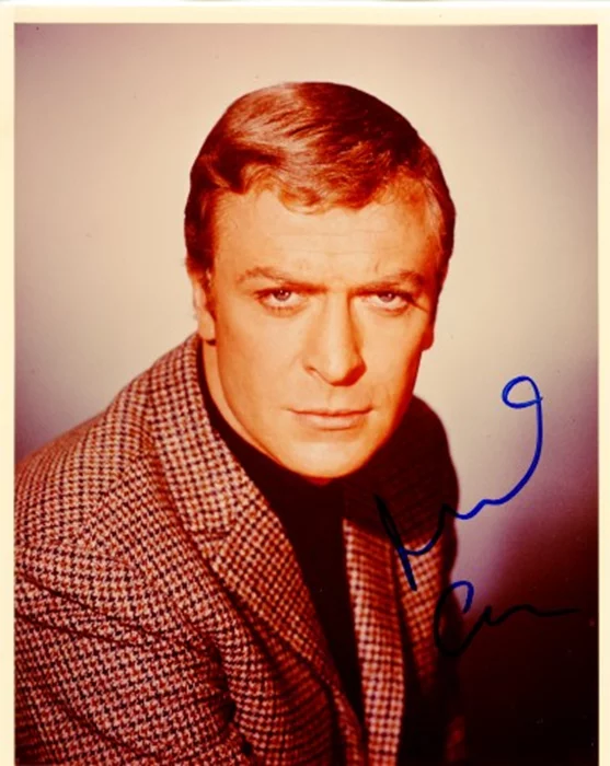 Michael Caine autograph