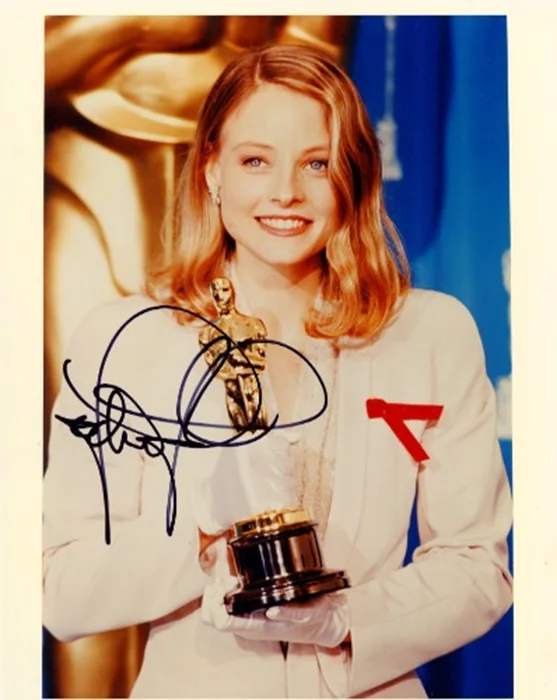 Jodie Foster autograph