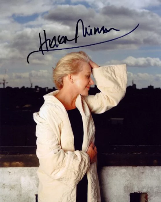 Helen Mirren autograph