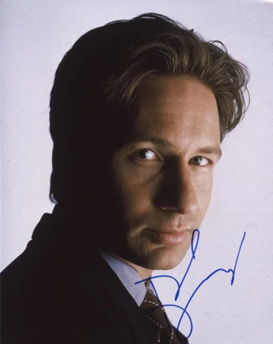 David Duchovny autograph