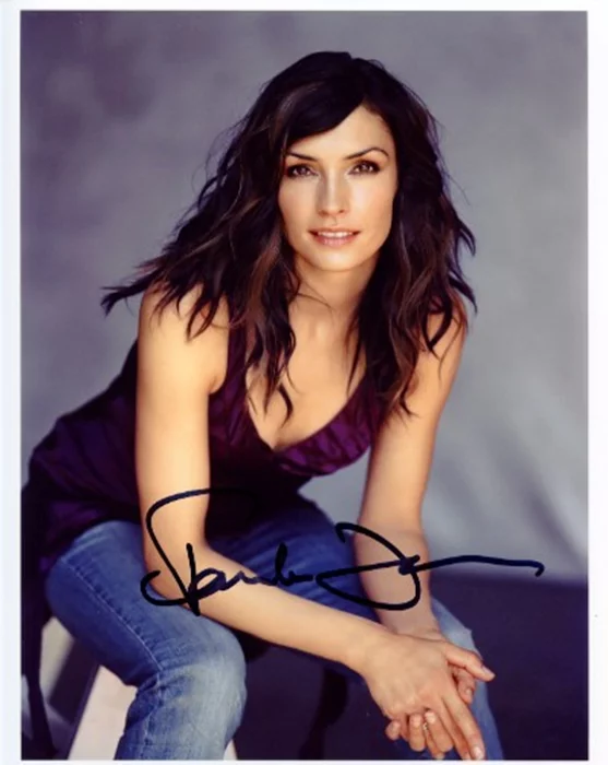 Famke Janssen autograph