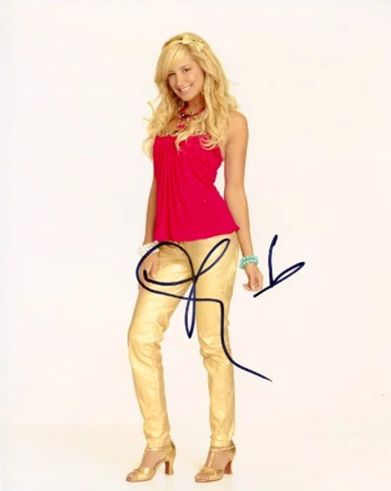 Ashley Tisdale autograph