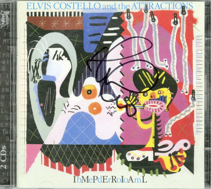 Elvis Costello autograph