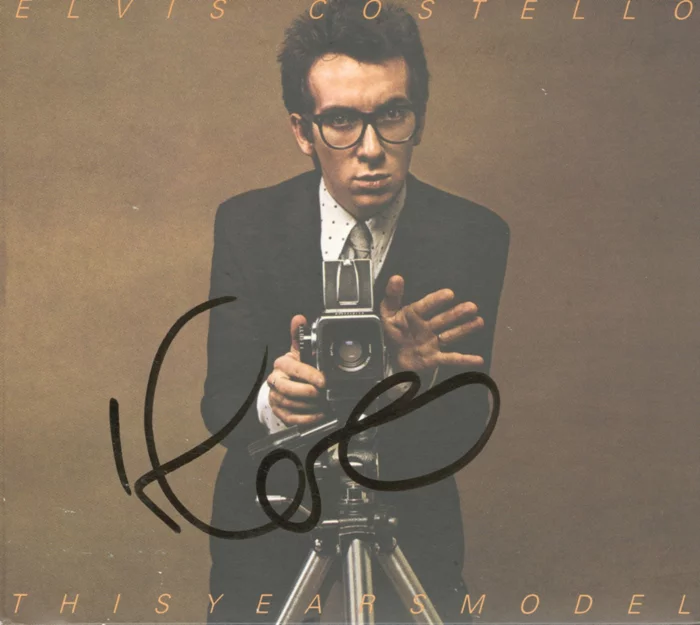 Elvis Costello autograph
