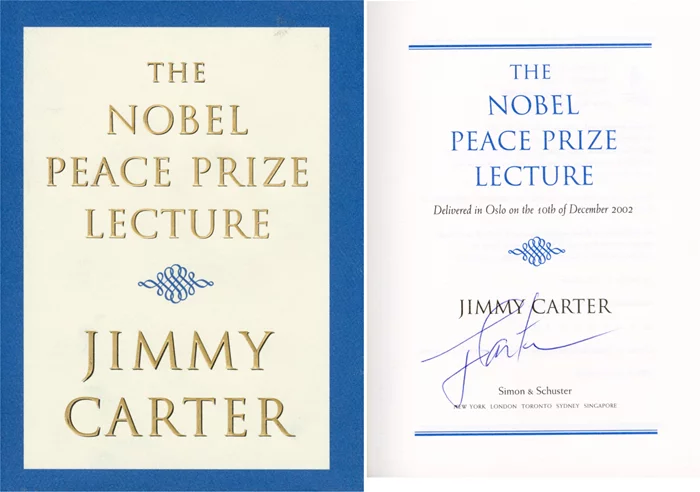 Jimmy Carter autograph