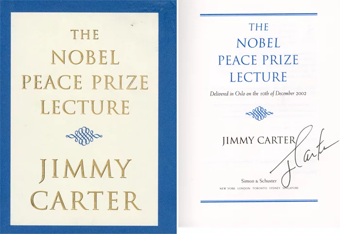 Jimmy Carter autograph