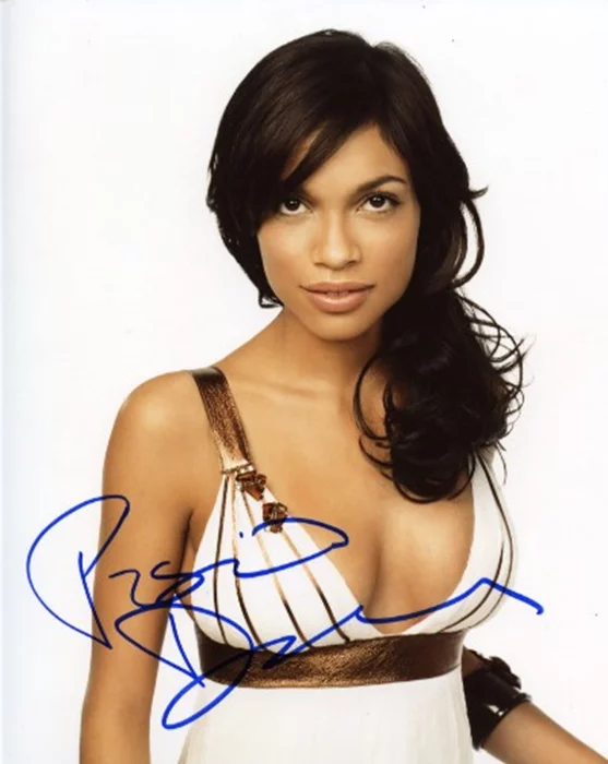 Rosario Dawson autograph