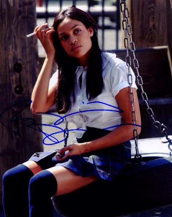 Rosario Dawson autograph