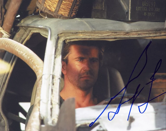Mel Gibson autograph