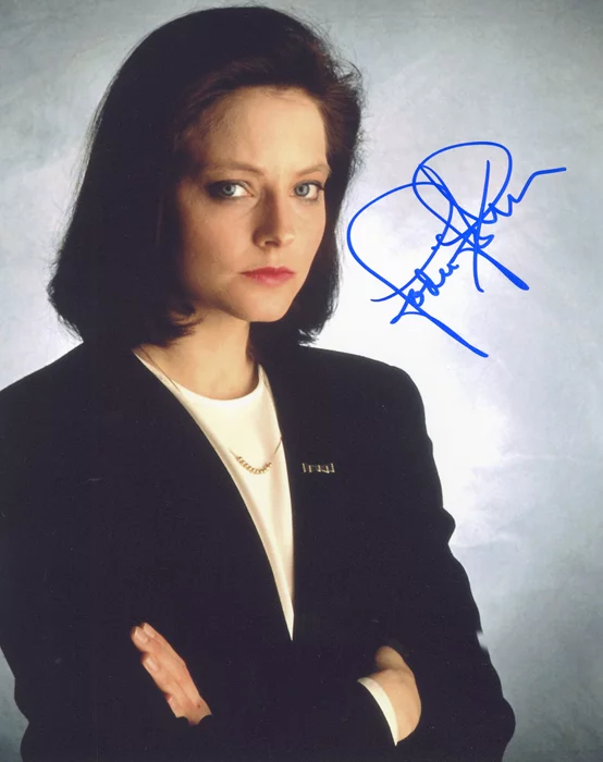 Jodie Foster autograph