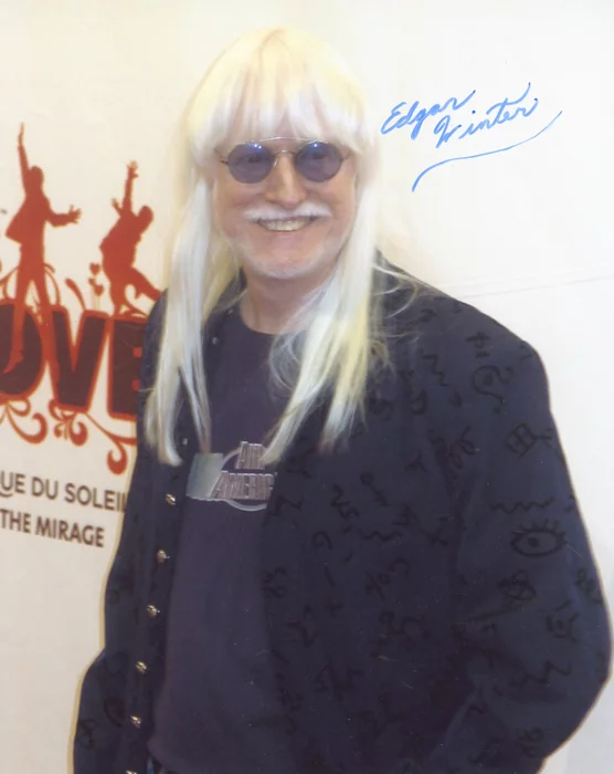Edgar Winter autograph