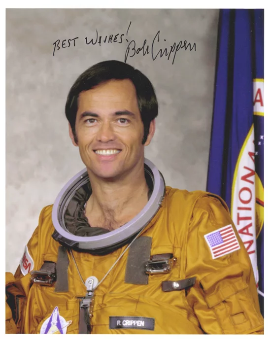 Robert Crippen autograph