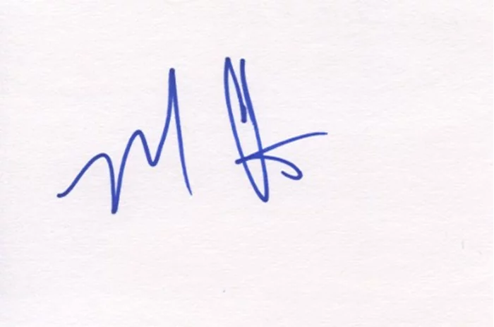 Morris Chestnut autograph