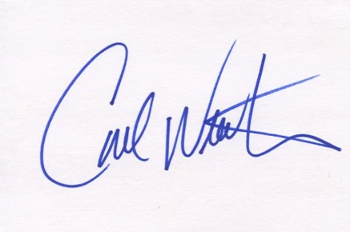 Carl Weathers autograph