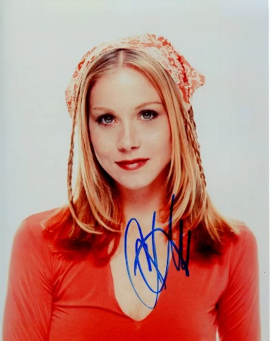 Christina Applegate autograph