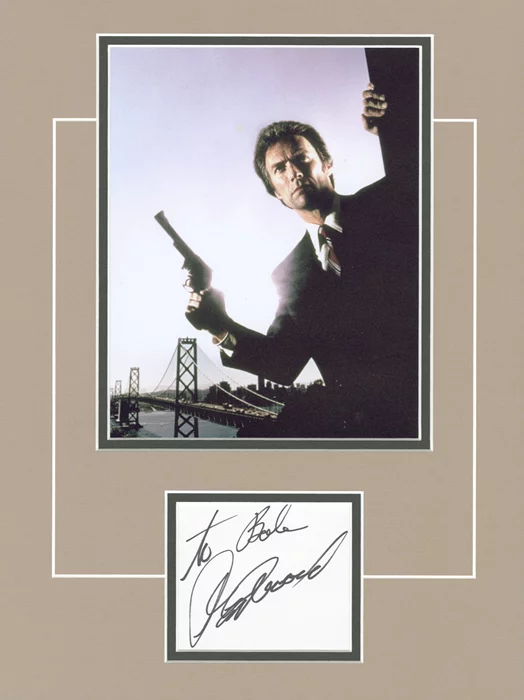 Clint Eastwood autograph