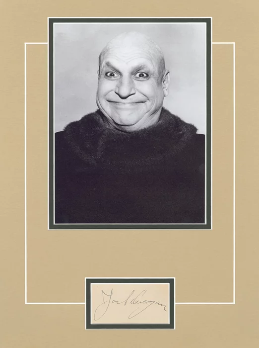 Jackie Coogan autograph