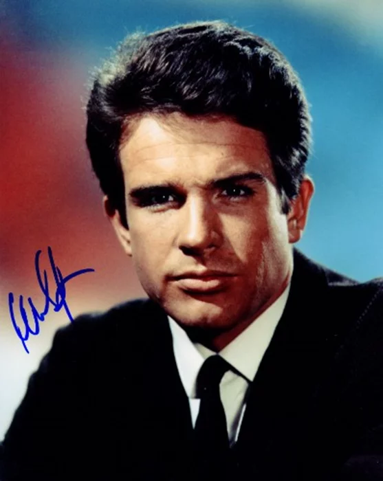 Warren Beatty autograph