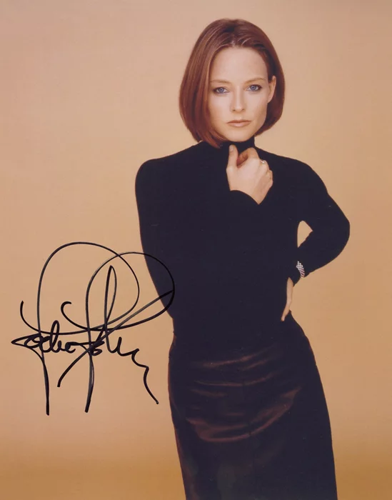 Jodie Foster autograph