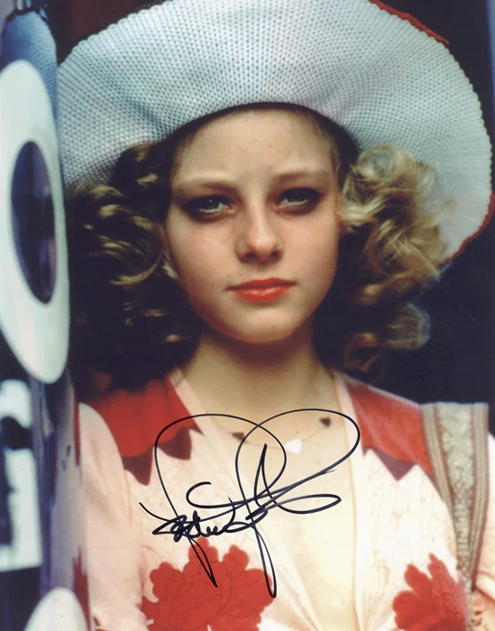 Jodie Foster autograph
