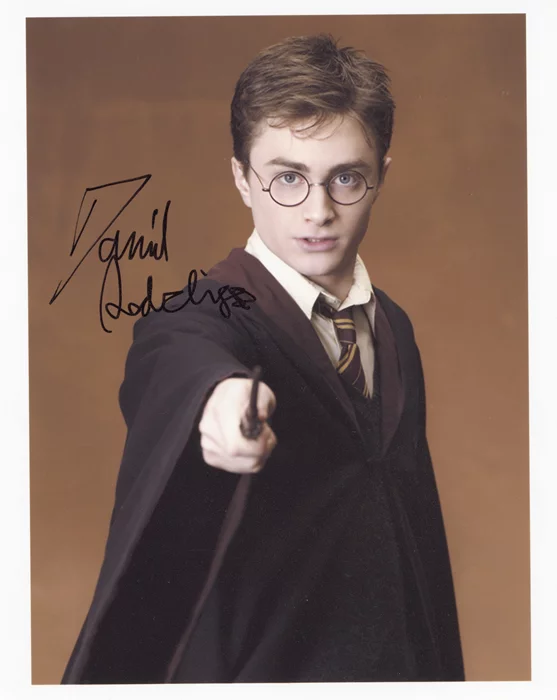 Daniel Radcliffe autograph